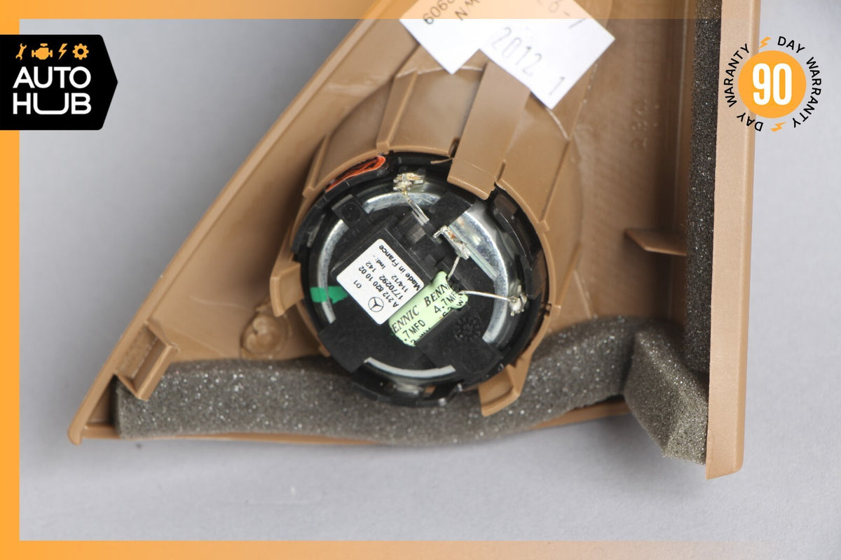 07-13 Mercedes W221 S550 S400 Door Corner Speaker Left Driver Side Brown OEM - photo 8