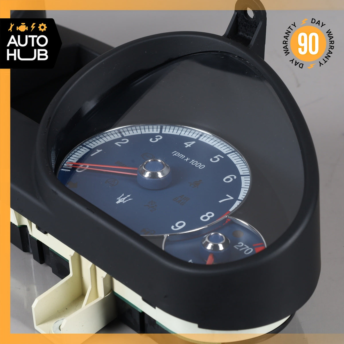 04-08 Maserati Quattroporte M139 4.2L Instrument Cluster Speedometer OEM 84k - photo 8