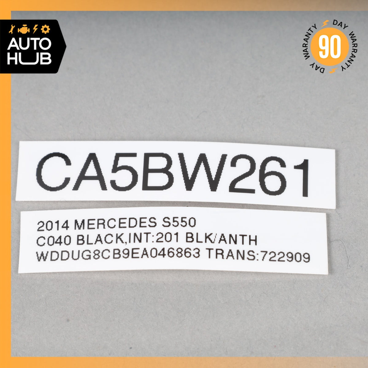 14-20 Mercedes W222 S550 Front Left Driver Inner Door Step Plate OEM - photo 11