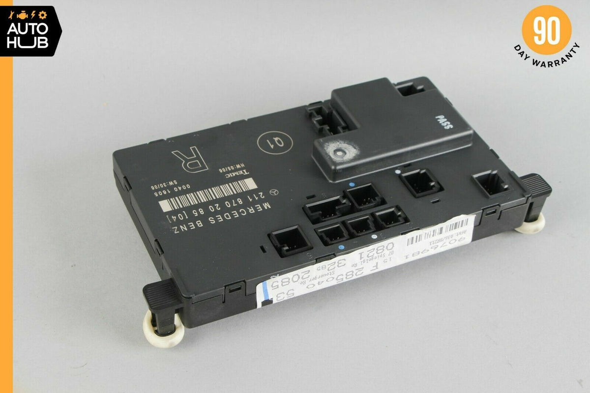 03-09 Mercedes W211 E320 E550 Front Right Passenger Door Control Module OEM - photo 2