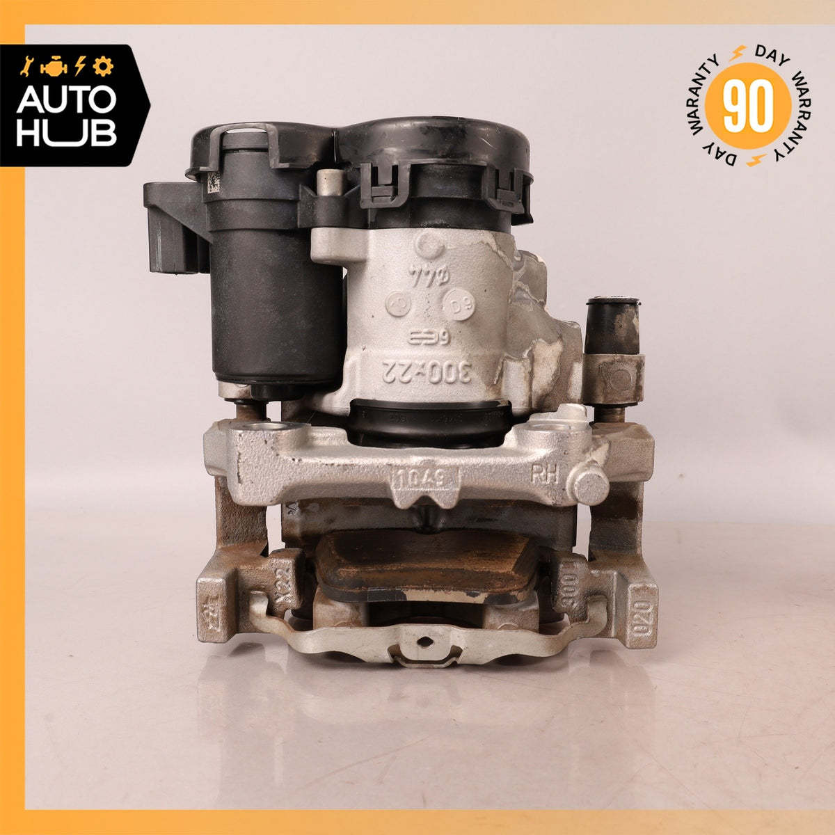 Mercedes W205 C300 C350e Rear Brake Caliper Calipers w/ Actuator Set OEM - photo 4