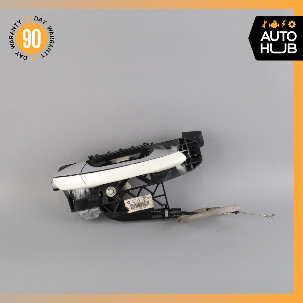 07-13 Mercedes W221 S550 S600 Rear Right Exterior Door Handle Keyless Go OEM - photo 2