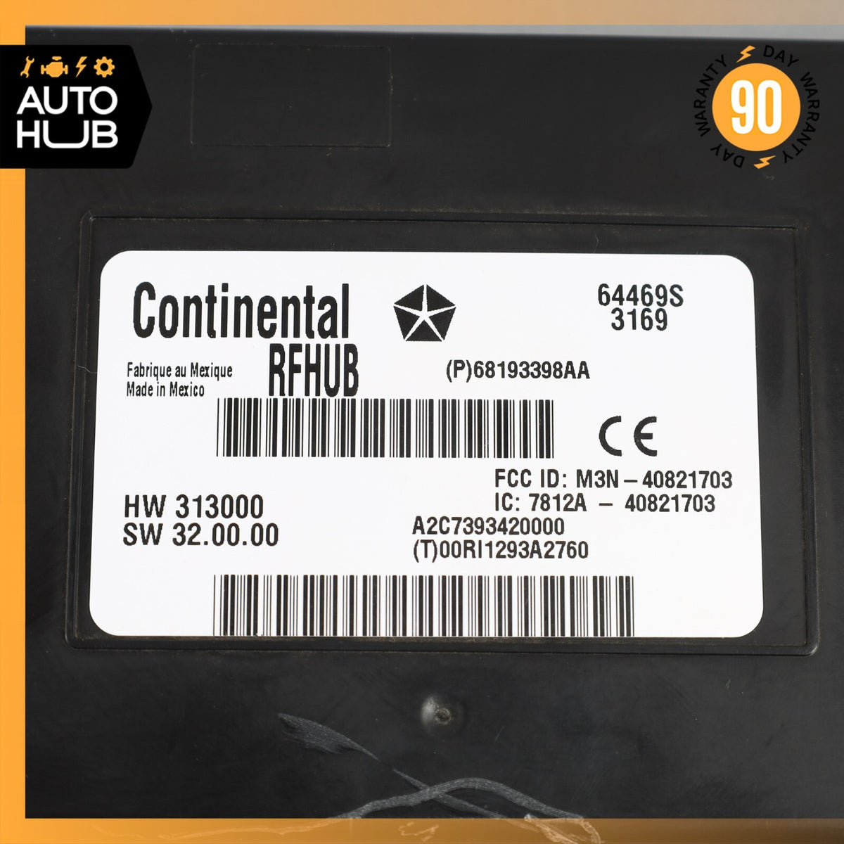 14-17 Maserati Quattroporte M156 GTS Keyless Entry RF Hub Control Module ECU OEM - photo 8