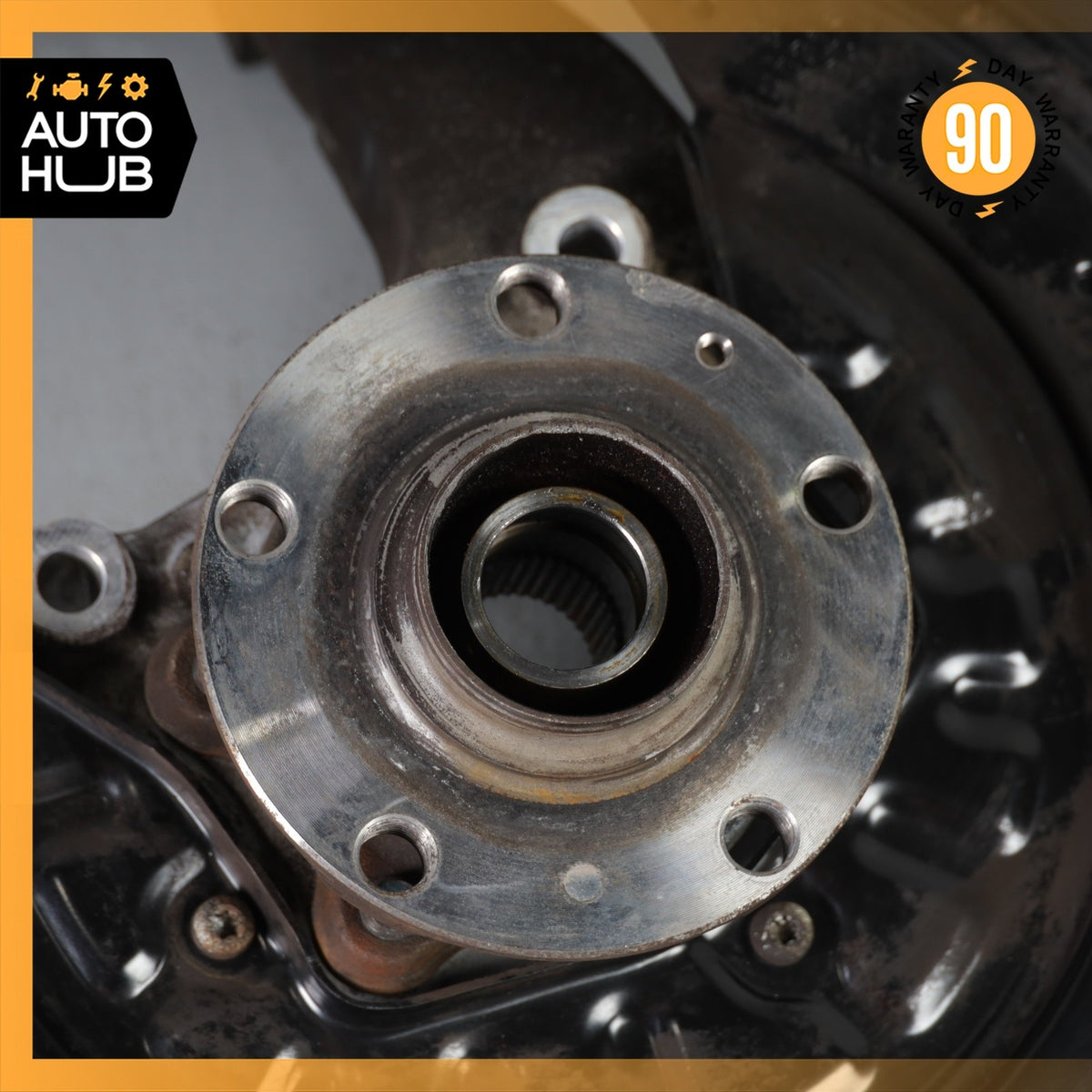 07-12 Bentley Continental GTC Rear Left Side Spindle Knuckle Hub OEM 40k - photo 4