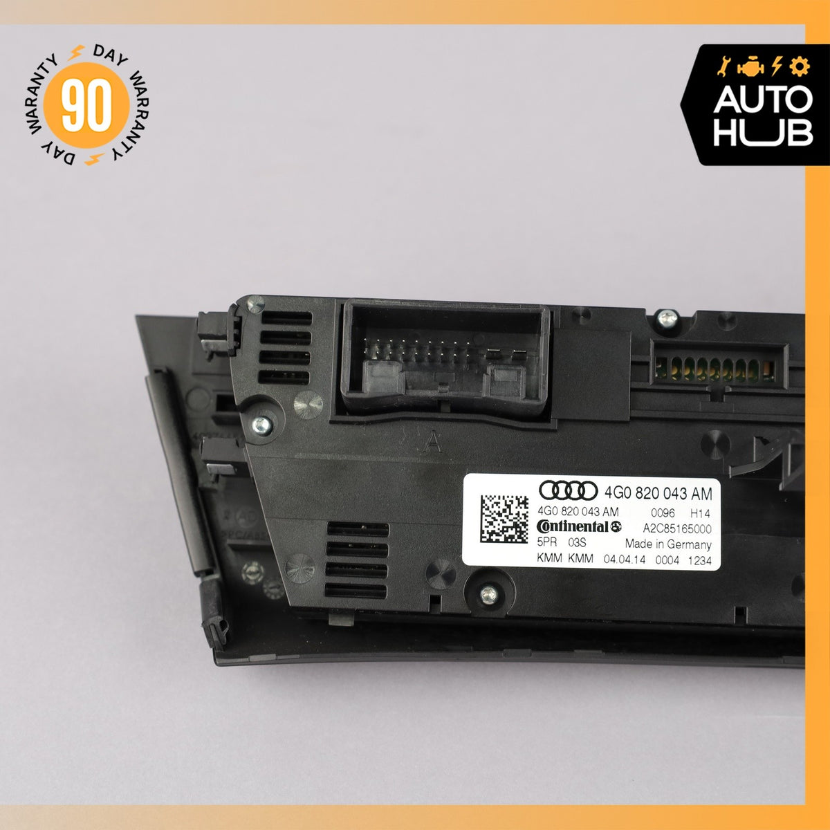 12-18 Audi C7 A6 S6 A/C AC Air Condition Control Switch Radio Knob OEM 75k - photo 8
