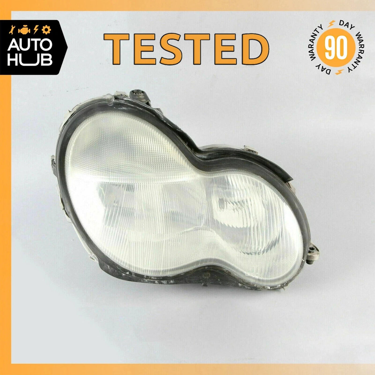01-04 Mercedes W203 C320 C32 AMG Right Side Headlight Head Lamp Halogen OEM - photo 1