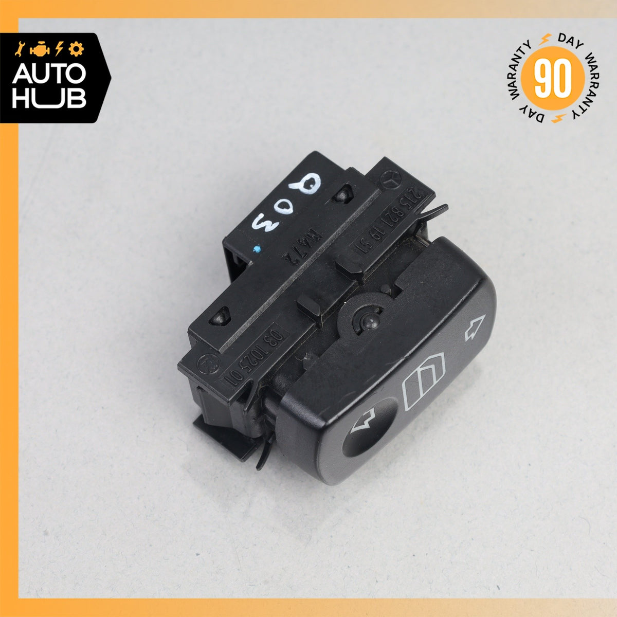 03-06 Mercedes W215 CL600 CL55 Rear Window Regulator Control Switch Button OEM - photo 7