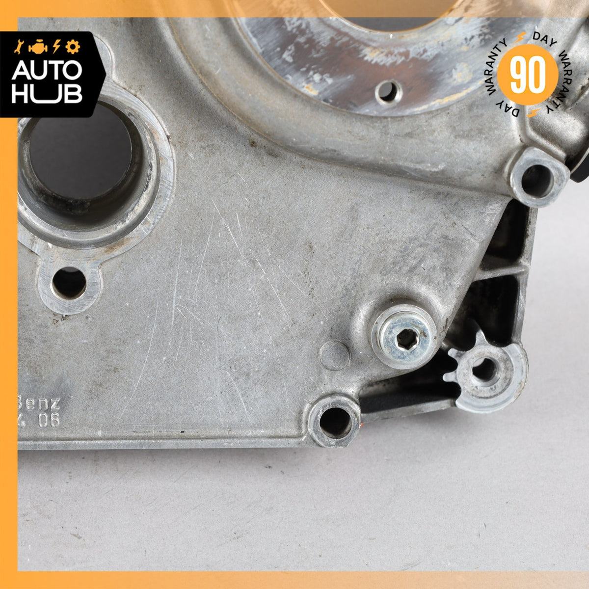 94-99 Mercedes R129 SL320 E320 M104 3.2L Engine Timing Chain Cover Plate OEM - photo 5