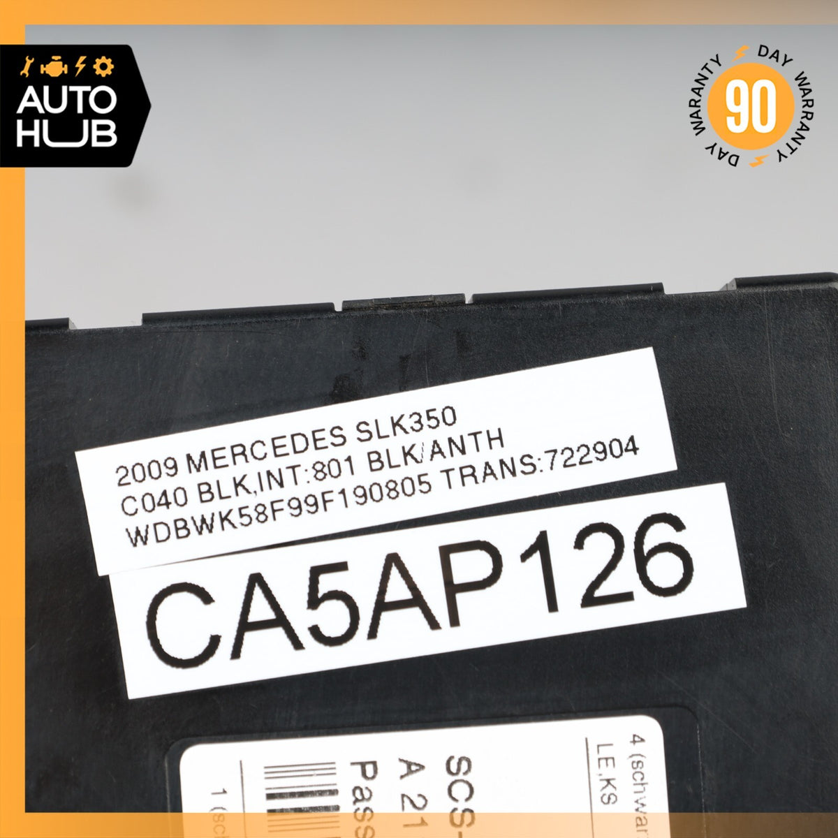 03-12 Mercedes R171 SLK350 E350 Front Right Seat Control Module 2118705026 OEM - photo 10
