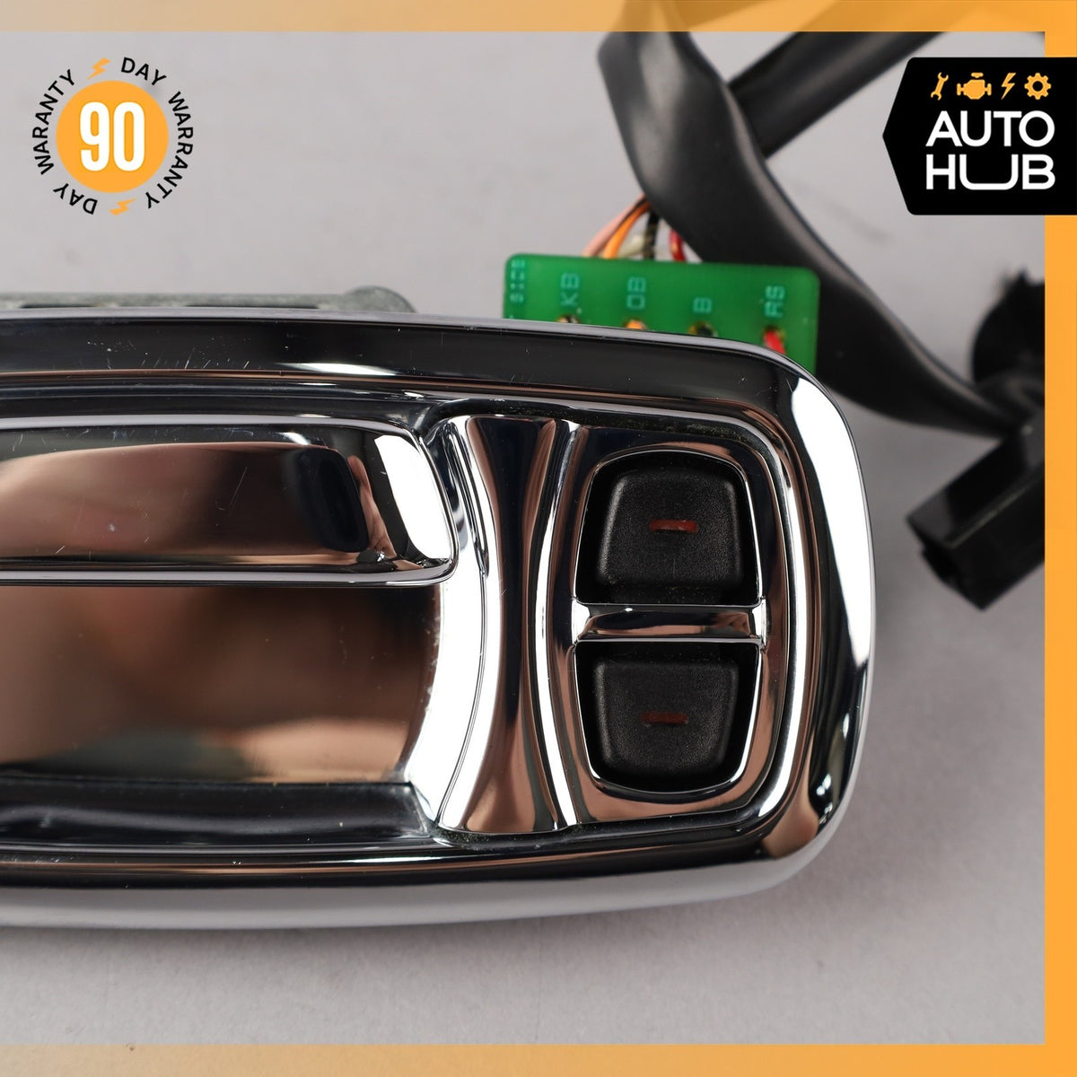 00-09 Bentley Arnage Front Right Interior Door Release Handle w/ Switch OEM - photo 4