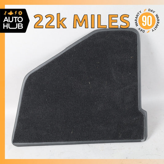 Aston Martin DB9 Trunk Boot Battery Cover Carpet Trim Left Side Black OEM 22k - photo 1
