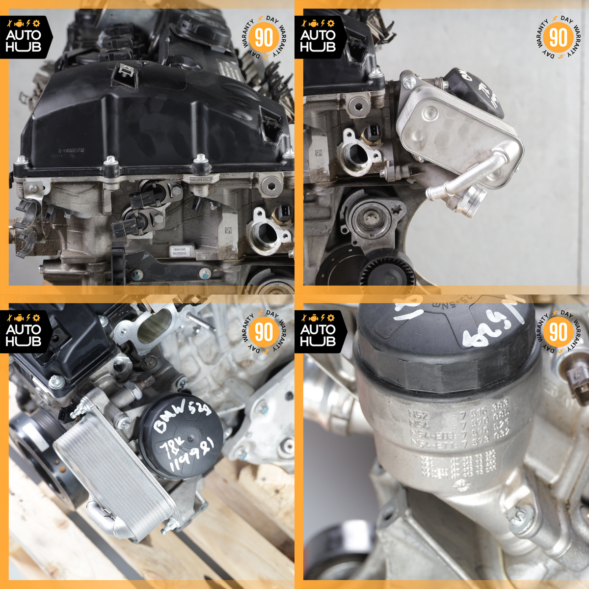 07-13 BMW E60 528i 328i Z4 3.0L N52B30A Engine Motor Assembly OEM 78k - photo 15
