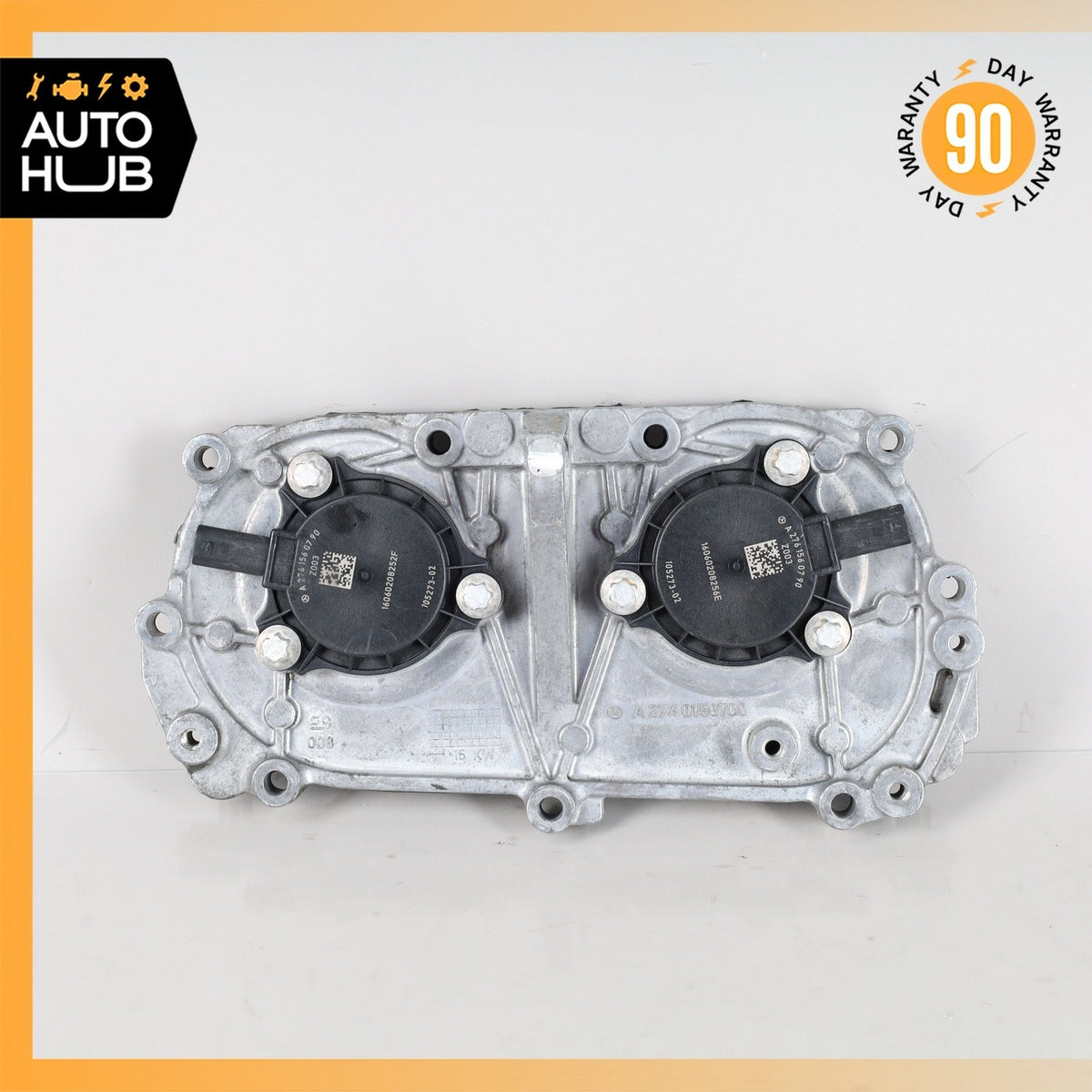 Mercedes W205 C300 E300 M274 Engine Timing Chain Cover Plate 2740150700 OEM - photo 2