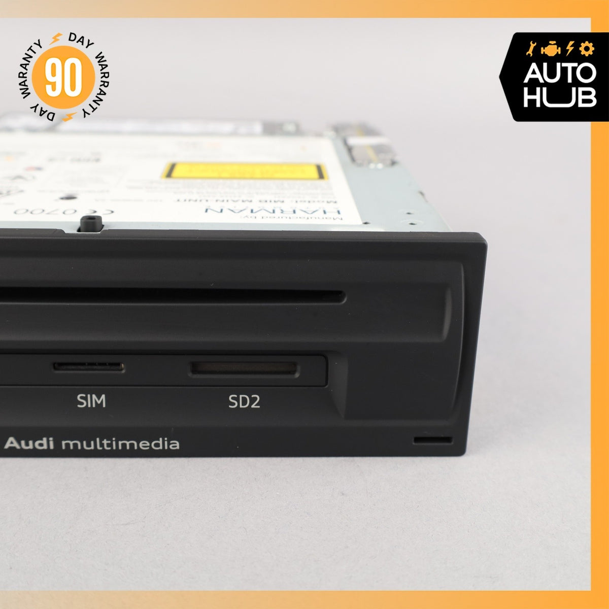 15-17 Audi 8V A3 E-Tron MIB AM FM Radio Navigation CD Head Unit 8V0035038B OEM - photo 8