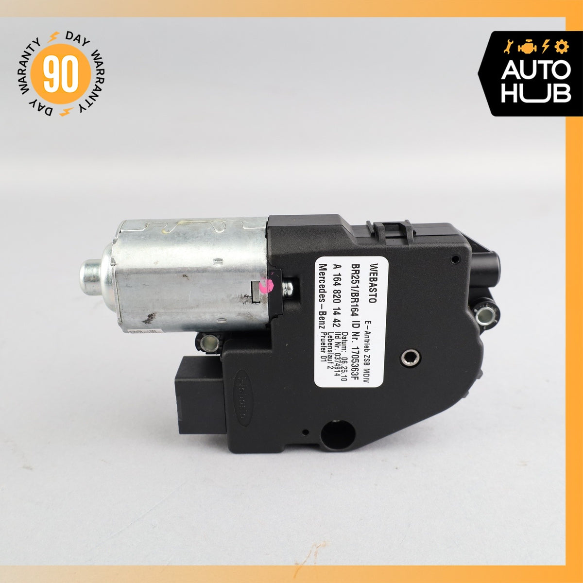 06-13 Mercedes X164 GL450 R500 Panoramic Sunroof Sun Roof Motor 1648201442 OEM - photo 1