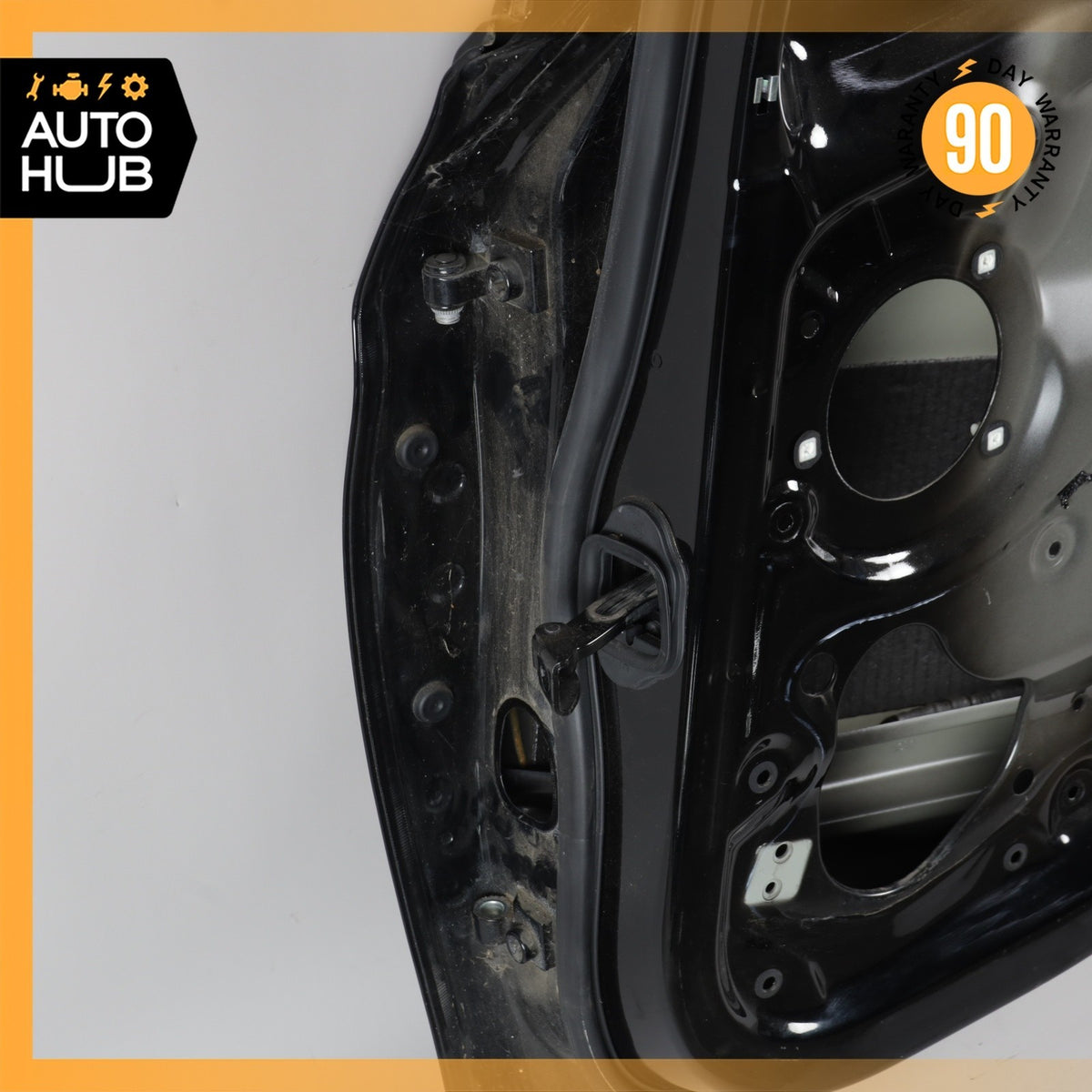 12-18 BMW F30 320i M3 Rear Right Passenger Side Door Shell Black OEM - photo 21