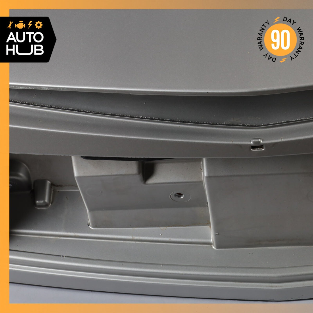 04-09 Cadillac XLR Trunk Lid Panel Assembly Light Tarnished Silver OEM 69k - photo 11