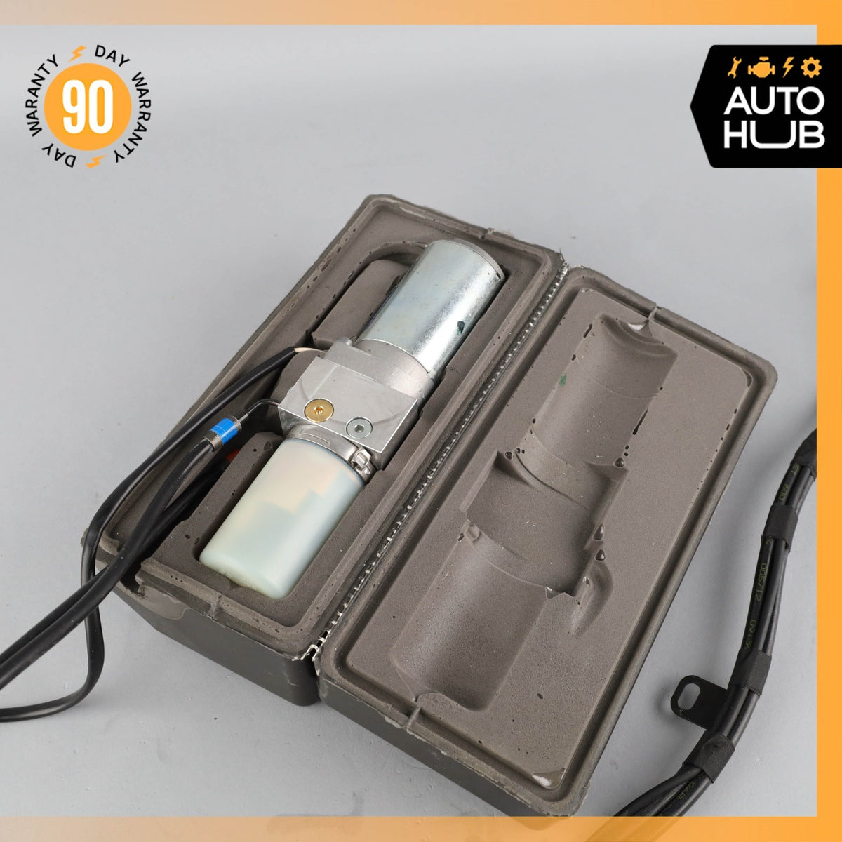 07-13 Mercedes W221 S550 S600 Trunk Lid Locking Hydraulic Pull Down Pump w/ Case - photo 2