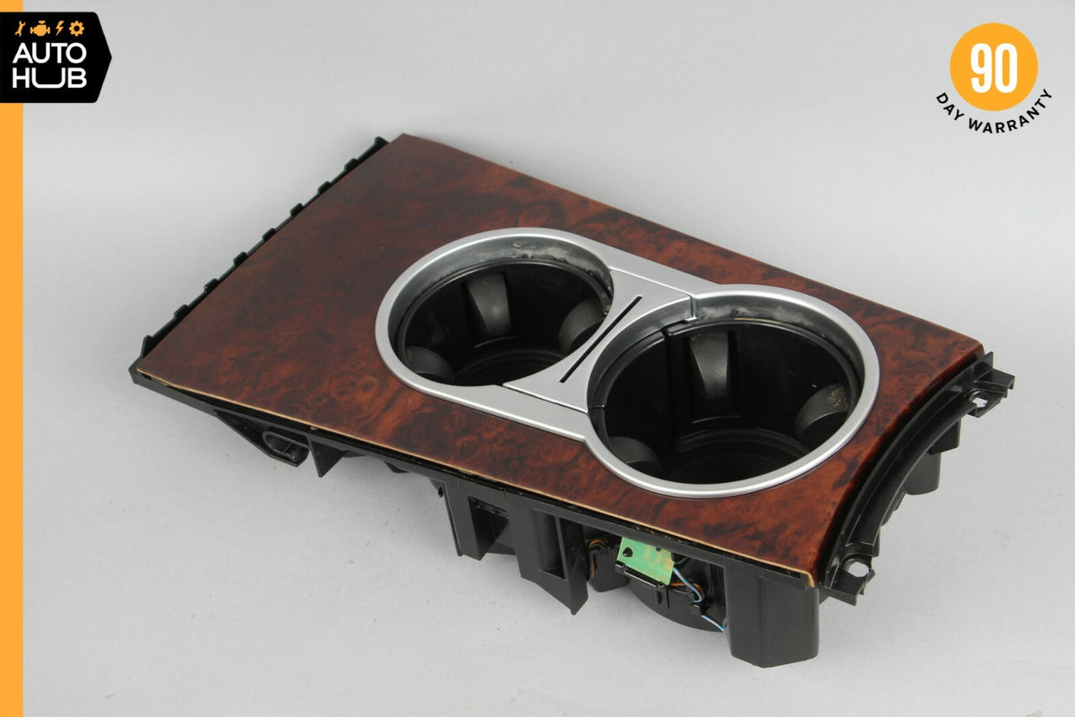 06-12 Mercedes W164 ML63 AMG GL450 Center Console Cup Holder Compartment OEM - photo 8