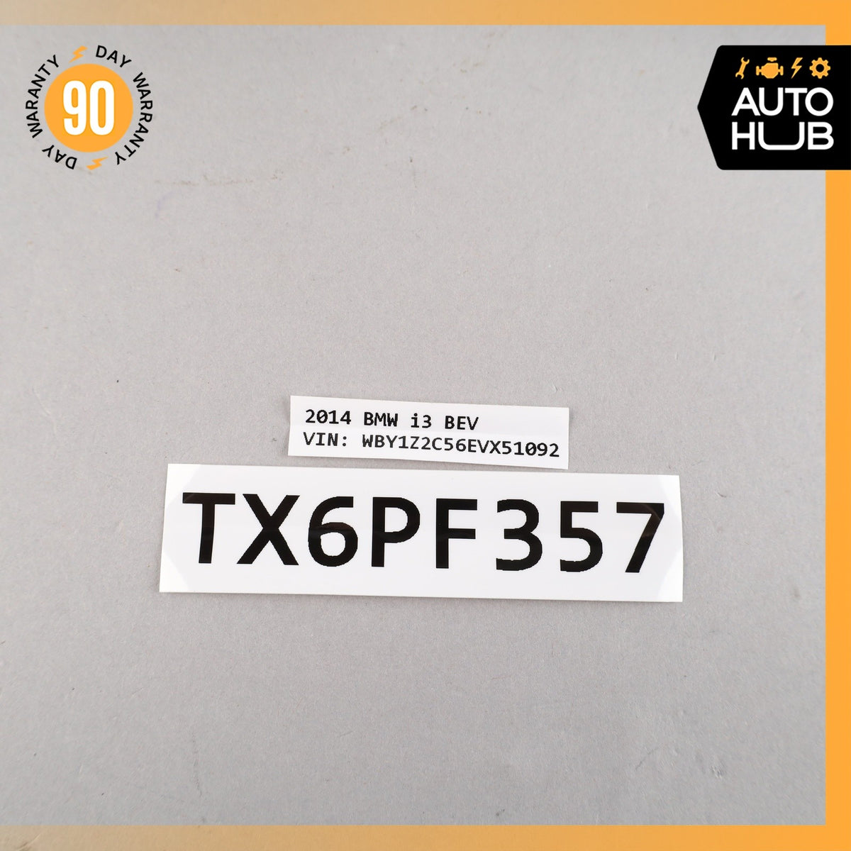 14-17 BMW i3 I01 Front Right Passenger Side Lower Bottom Seat Cushion OEM - photo 18