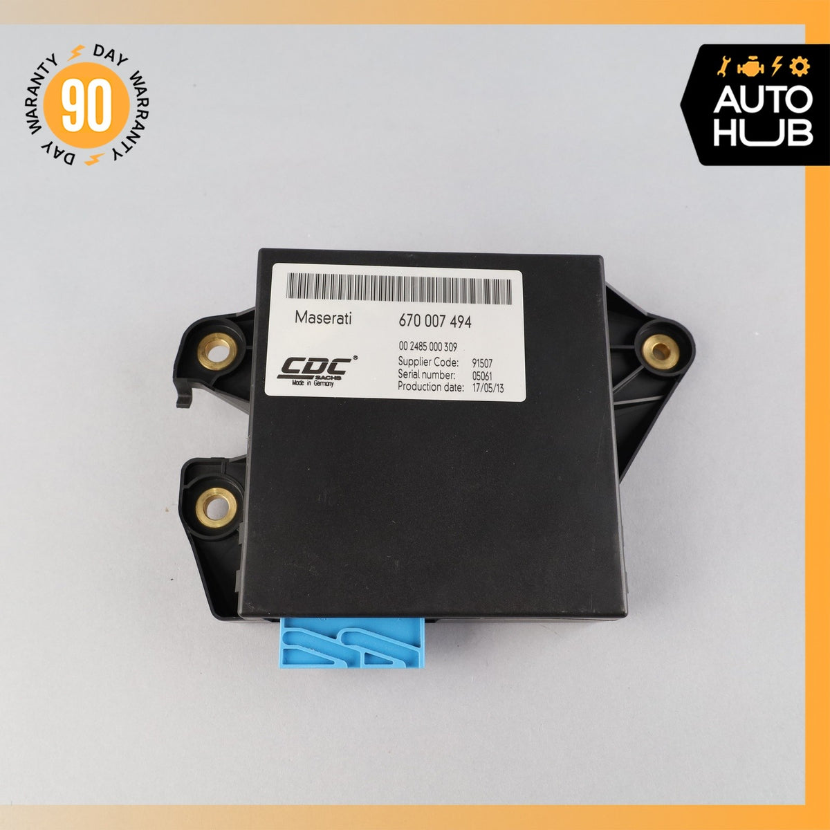 Maserati Quattroporte M156 Suspension Control Module Unit 670007494 OEM - photo 7