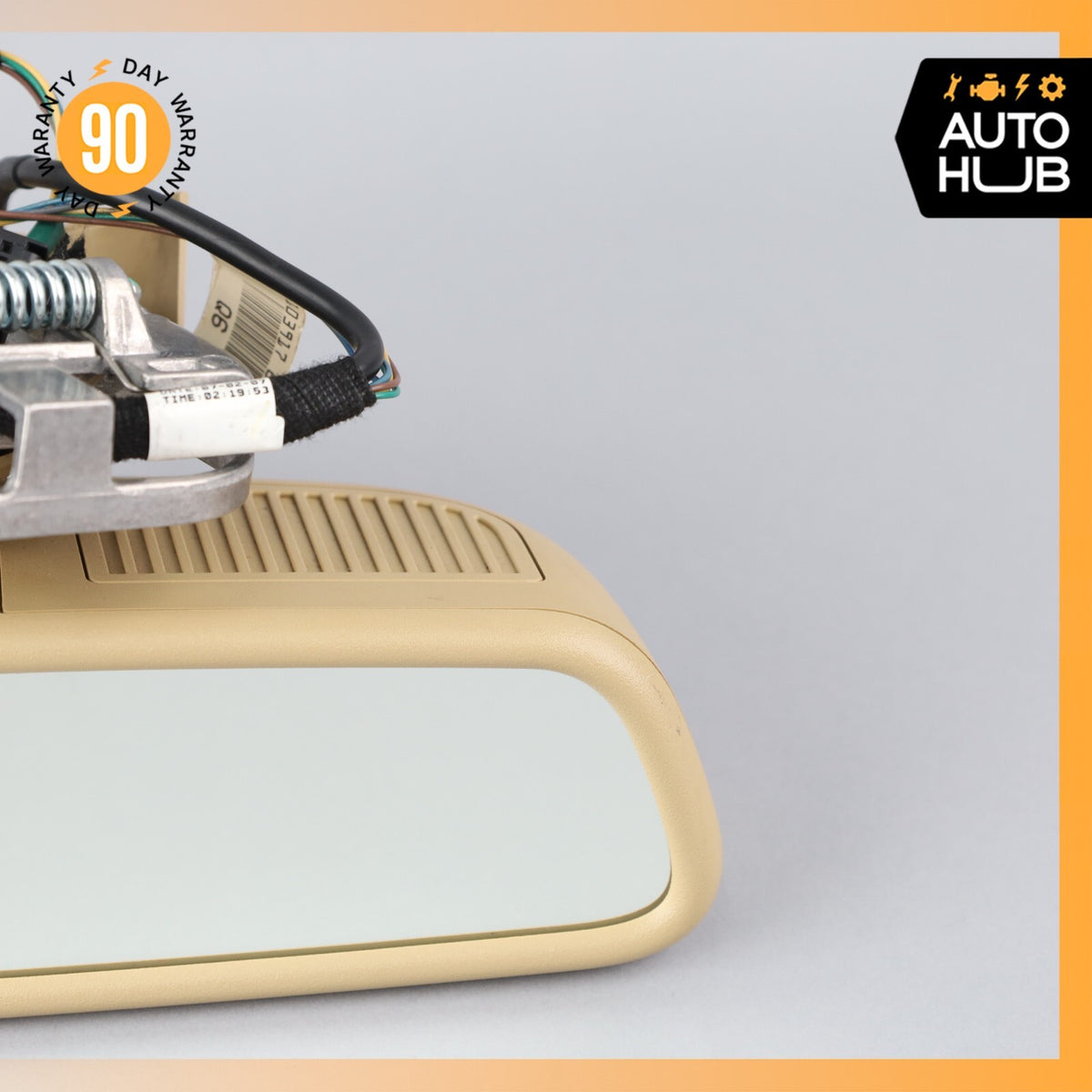 07-10 Mercedes W216 CL63 AMG CL550 CL600 Interior Rear View Mirror Beige OEM - photo 4