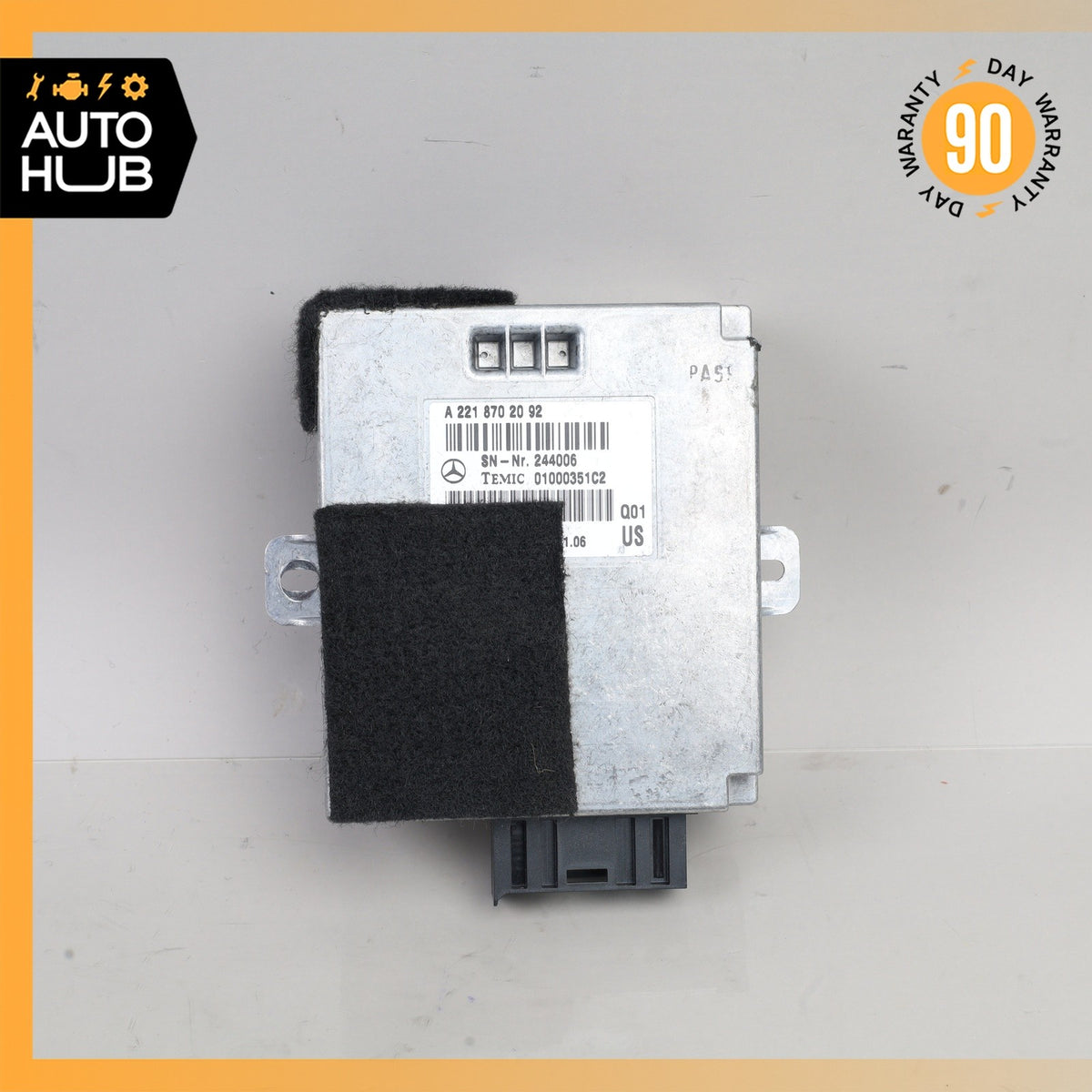 07-14 Mercedes W221 S600 CL550 Voice Language Communication Control Module OEM - photo 6