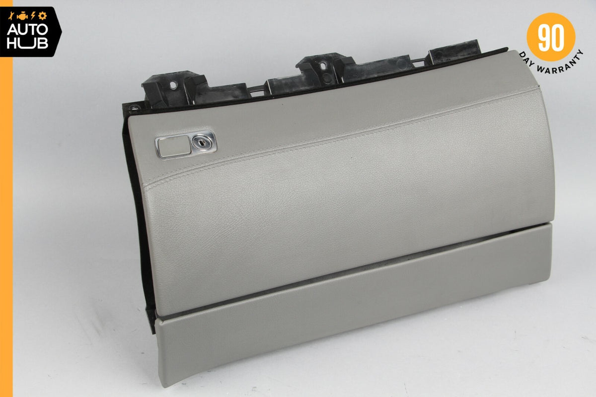 07-14 Mercedes W216 CL550 CL63 AMG Dashboard Dash Glove Box Compartment Grey OEM - photo 8