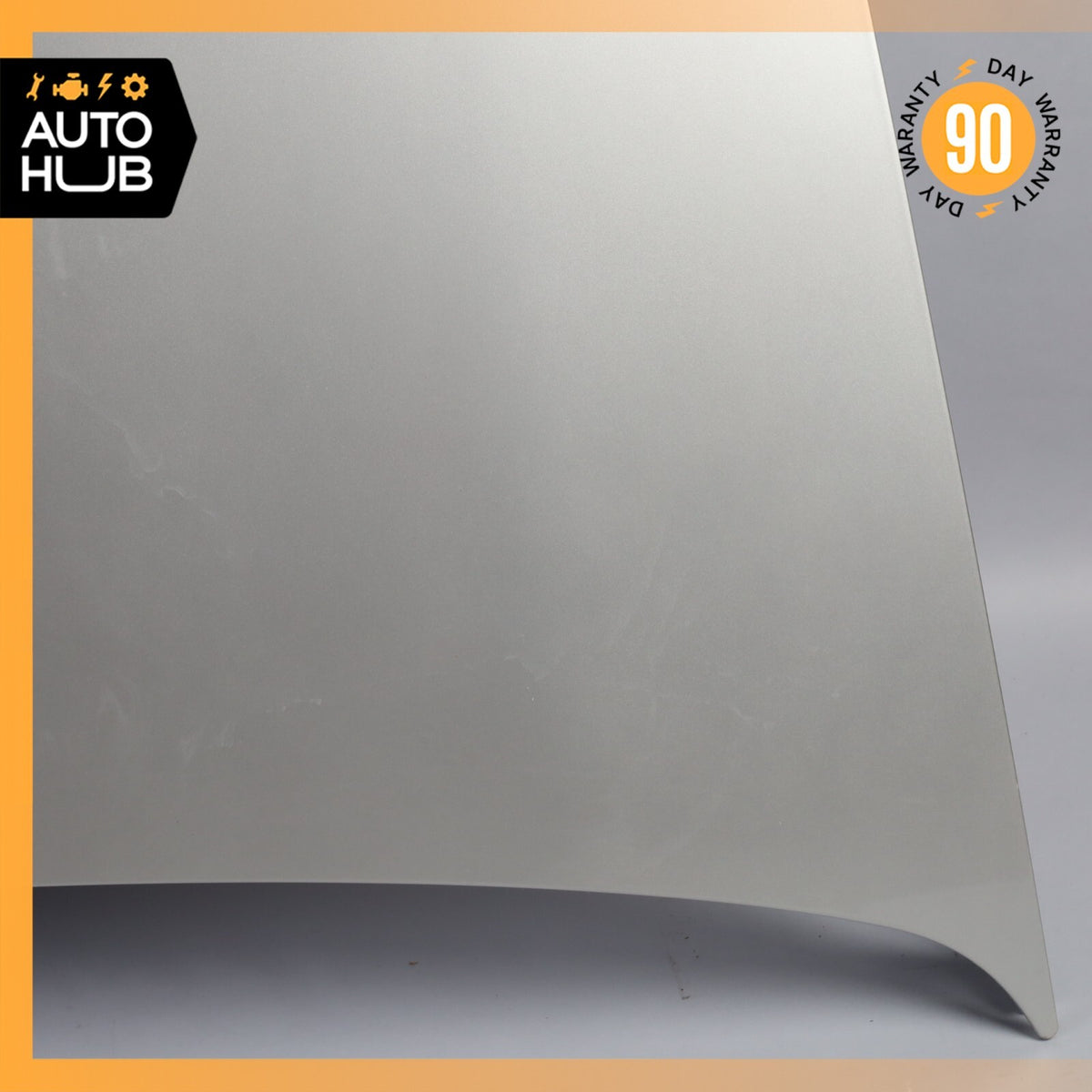 04-08 Cadillac XLR Hood Cover Panel Assembly Light Tarnished Silver OEM 69k - photo 9