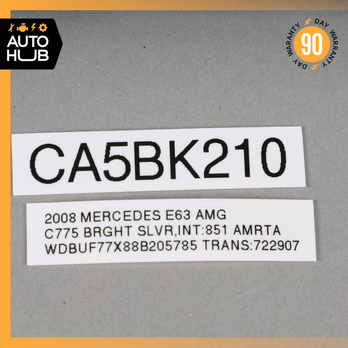 07-09 Mercedes W211 E63 E320 Front Right Passenger Door Handle Keyless Go OEM - photo 24