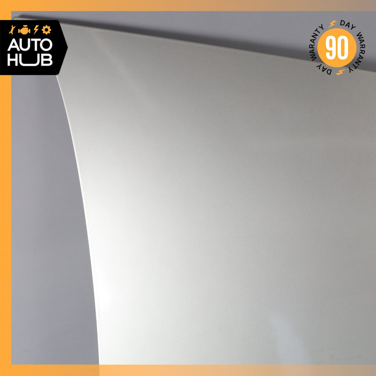 04-08 Cadillac XLR Hood Cover Panel Assembly Light Tarnished Silver OEM 51k - photo 2