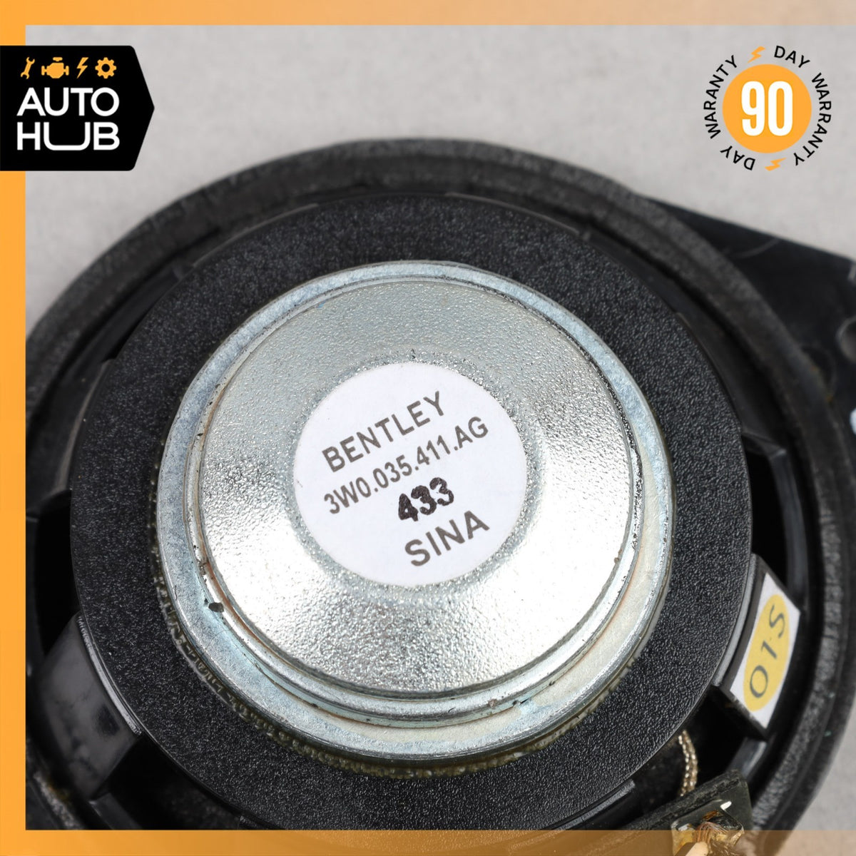 Bentley Flying Spur Rear Side Mid Range Sound Speaker OEM - photo 11