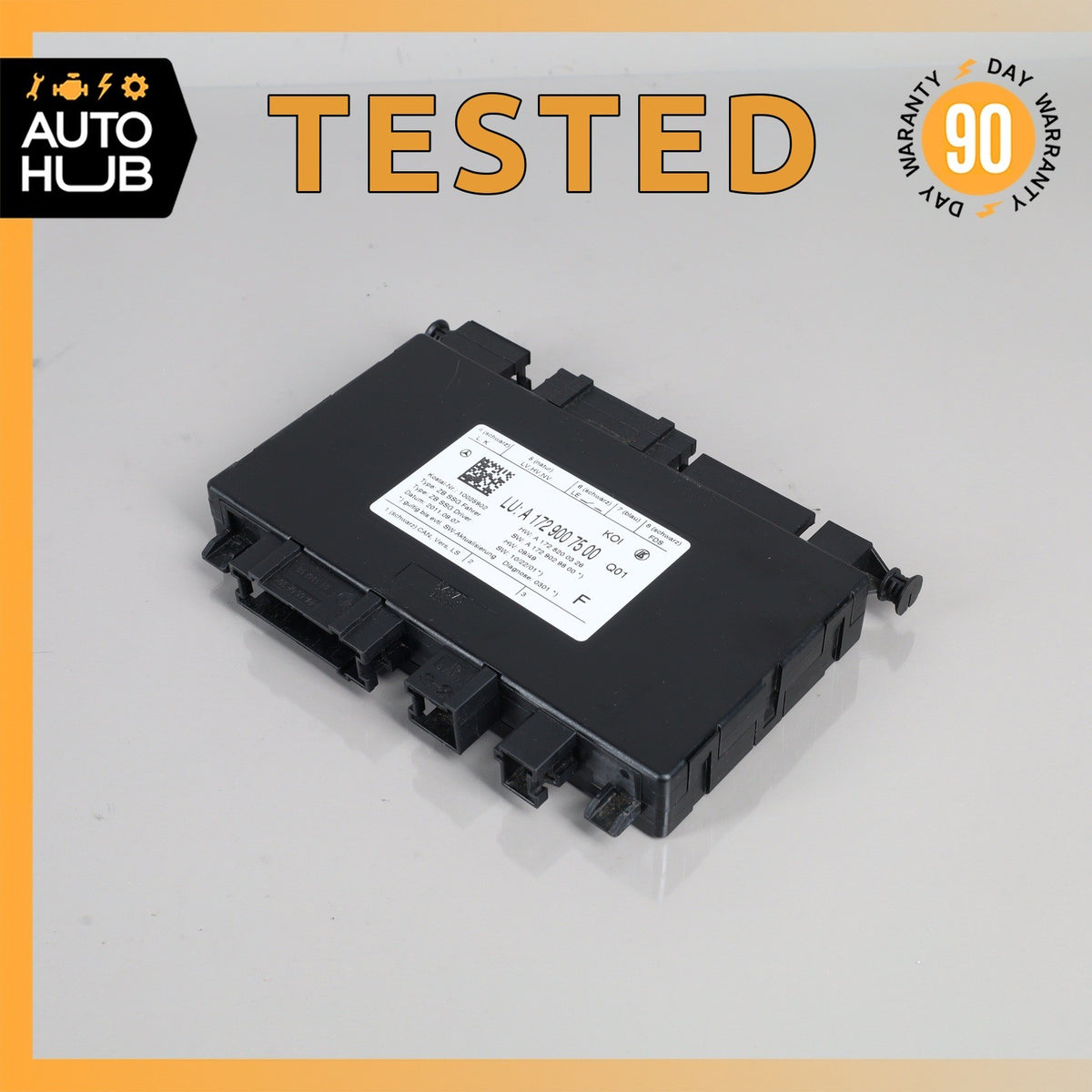 08-18 Mercedes W204 C63 CLS63 E550 Seat Control Module Front Left Side OEM - photo 1