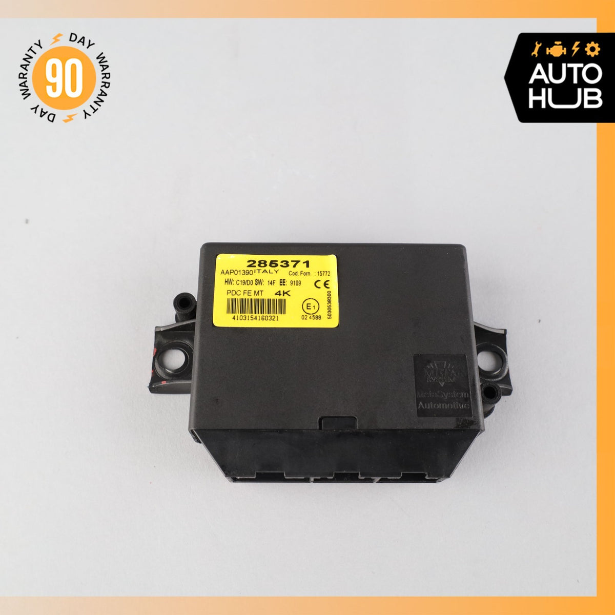 08-19 Maserati GranTurismo Park Assist Parktronic Sensor Module Control OEM 47k - photo 7
