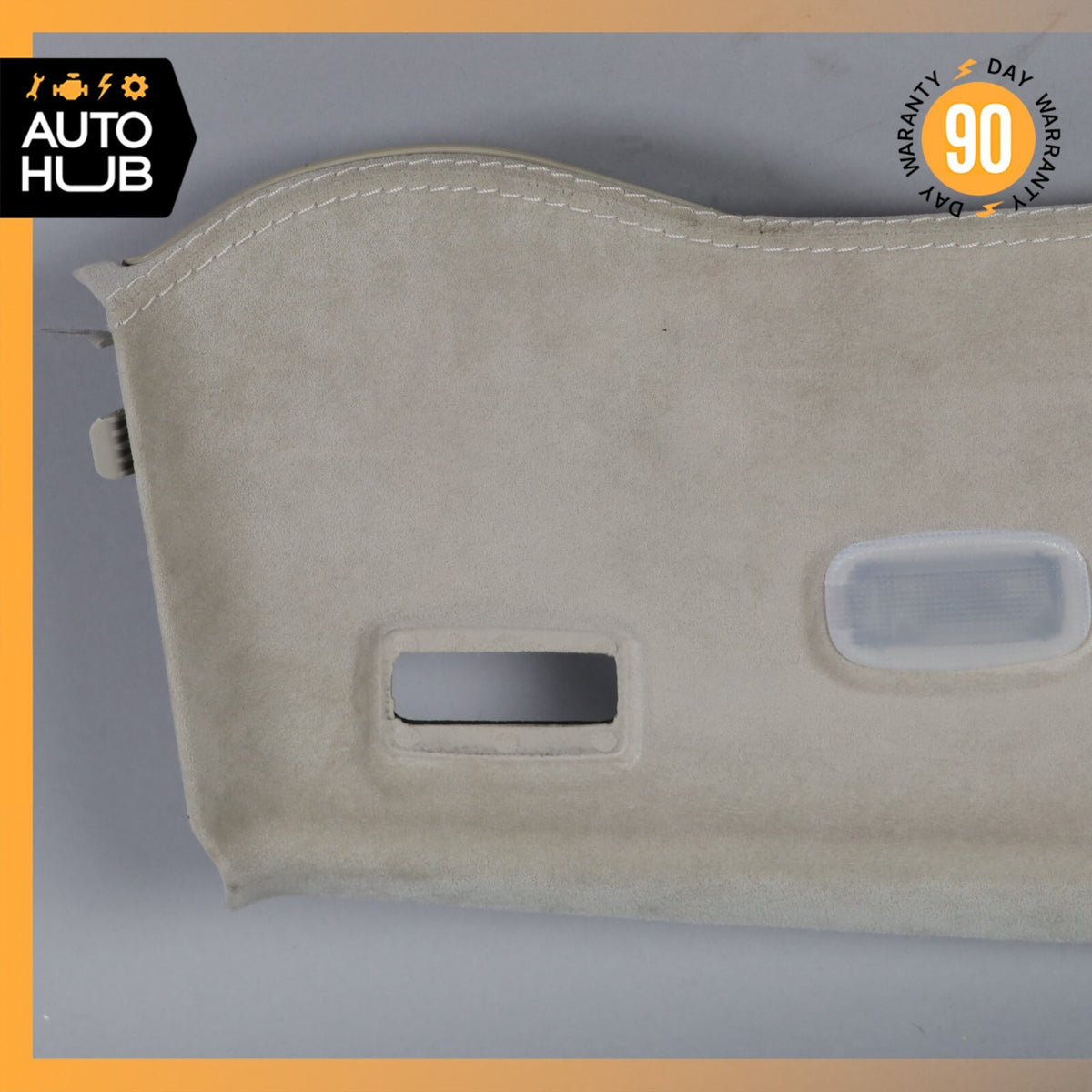 03-12 Mercedes R230 SL600 SL550 Front Top Upper Headliner Trim Panel Suede OEM - photo 2
