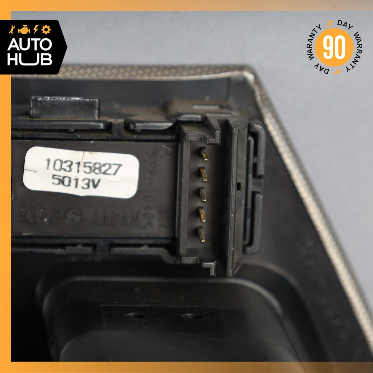 04-08 Cadillac XLR Left Driver Side Door Air Vent Lock Mirror Switch OEM - photo 12