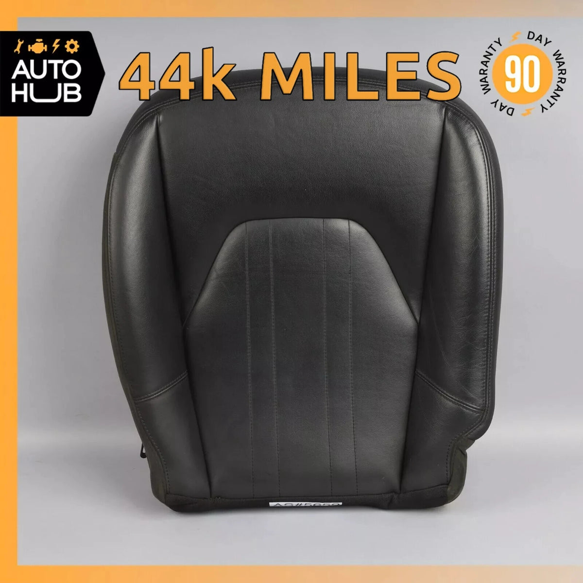 17-20 Maserati Levante M161 Front Right Lower Bottom Seat Cushion Black OEM 44k - photo 1