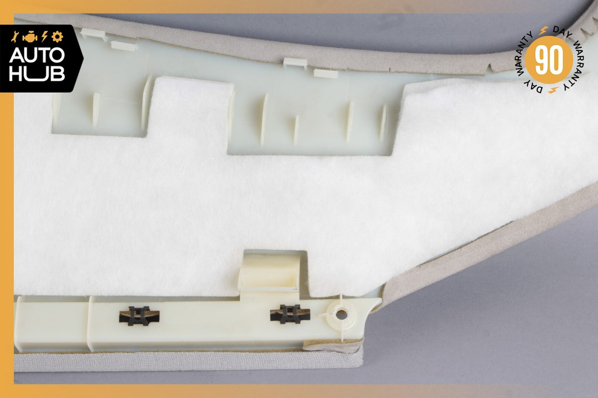 Mercedes W221 S600 Rear Left Side Quarter Upper C Pillar Trim Cover Suede OEM - photo 9