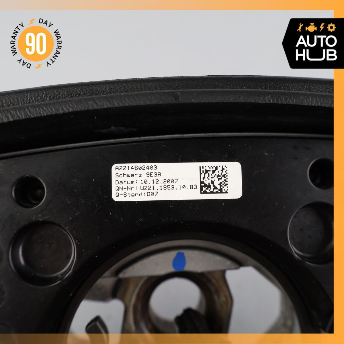 07-10 Mercedes W216 CL63 AMG Driver Steering Wheel Designo w/Paddle Shifters OEM - photo 18