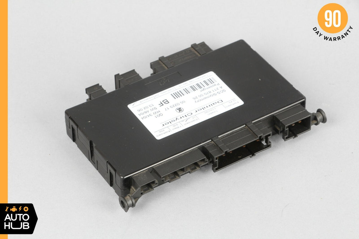 03-11 Mercedes X164 GL450 E350 Front Left Seat Control Module 2118704926 OEM - photo 3