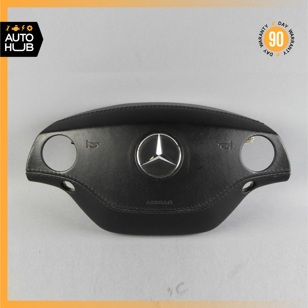 07-10 Mercedes W216 CL550 S65 Steering Wheel Airbag Air Bag Black 2218600502 OEM - photo 1