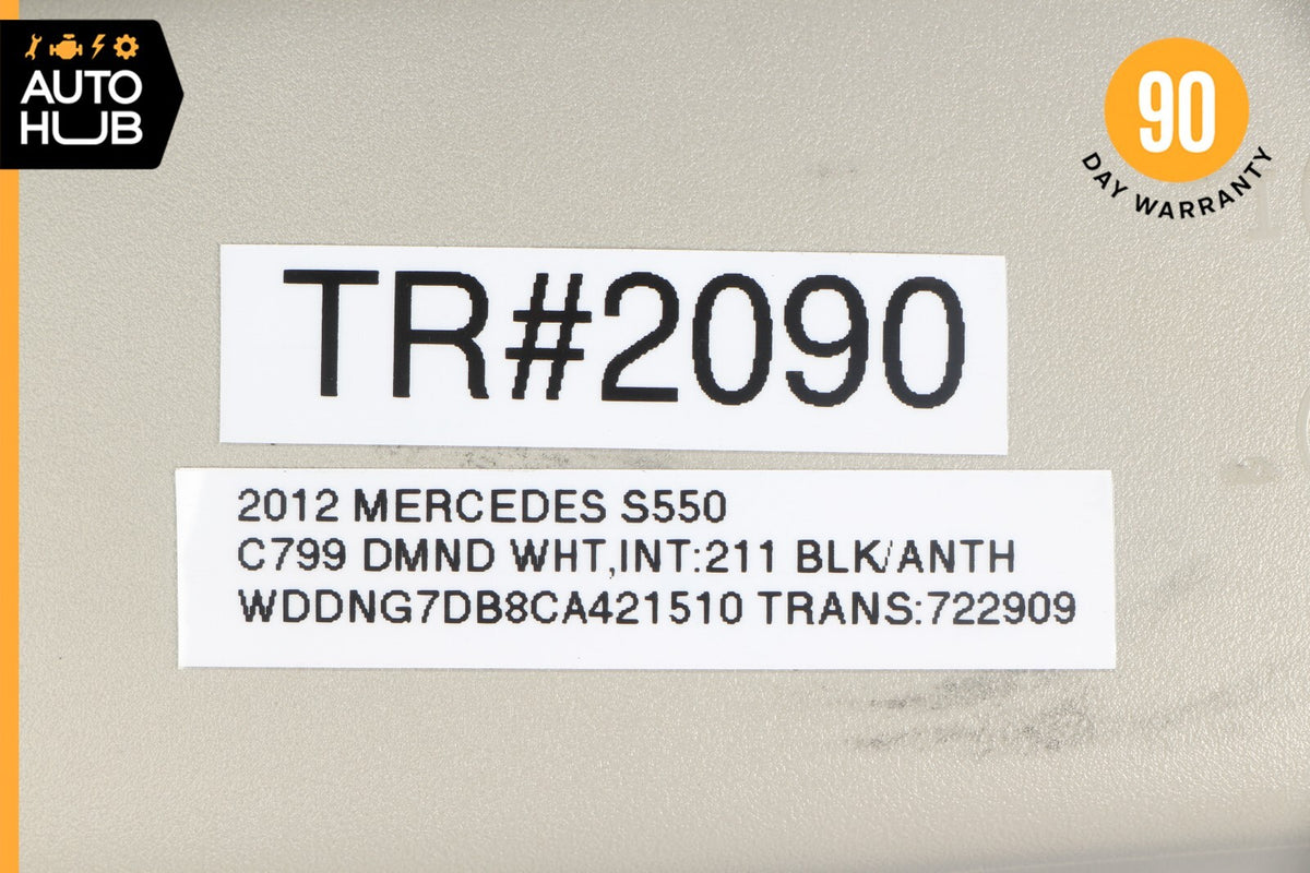 10-14 Mercedes W221 S550 S63 AMG CL550 Interior Rear View Mirror Gray OEM 80k - photo 11