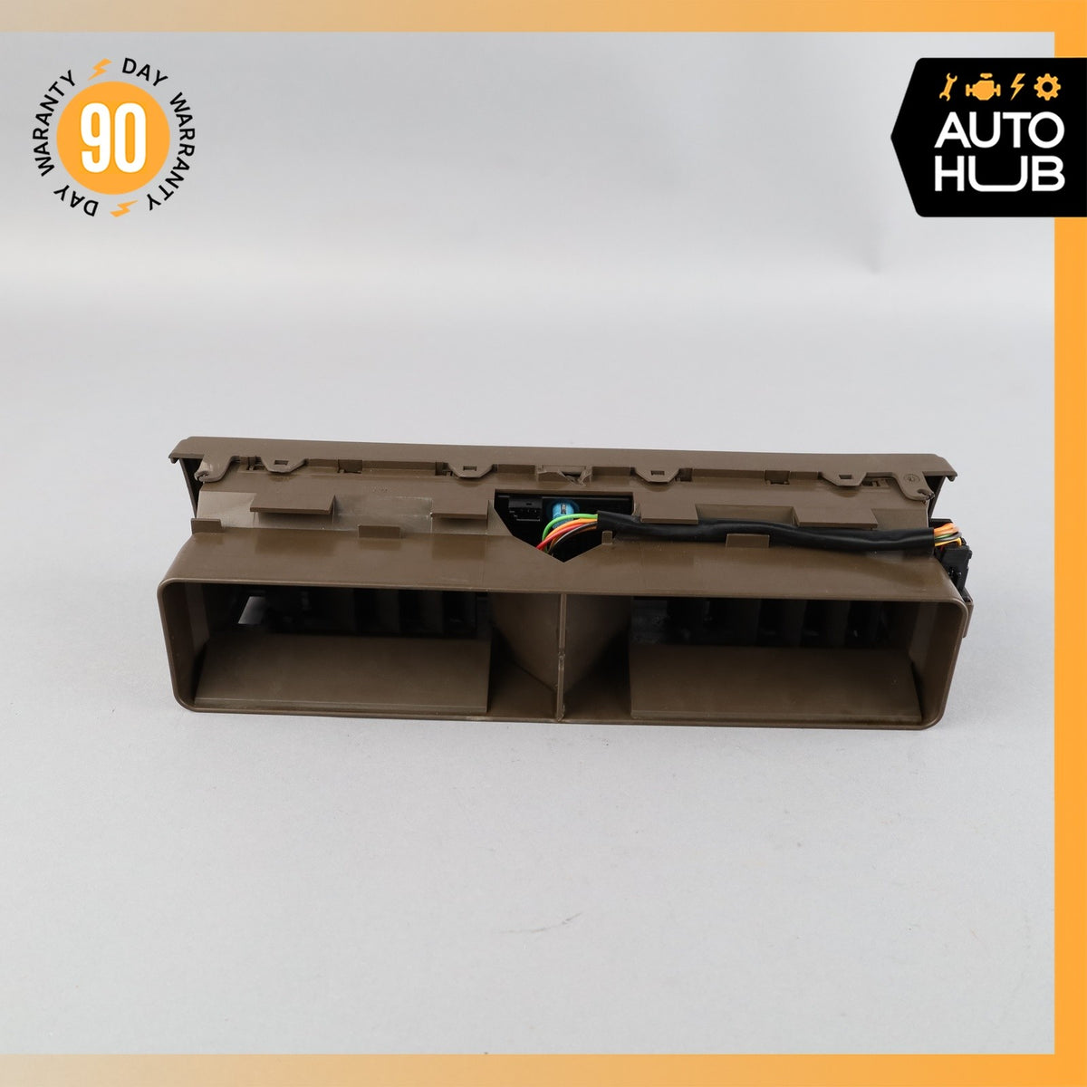 97-99 Mercedes W140 CL600 S500 Coupe Dash Center Middle A/C Air Vent Brown OEM - photo 7