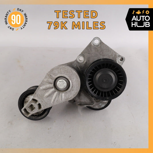 10-23 Jaguar X152 F-Type R S/C Engine Drive Belt Tensioner Idler Pulley OEM 79k - photo 1