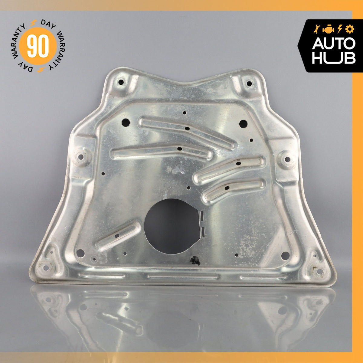 14-18 BMW F15 X5 Engine Shield Reinforcement Skid Plate 6853814 OEM - photo 7
