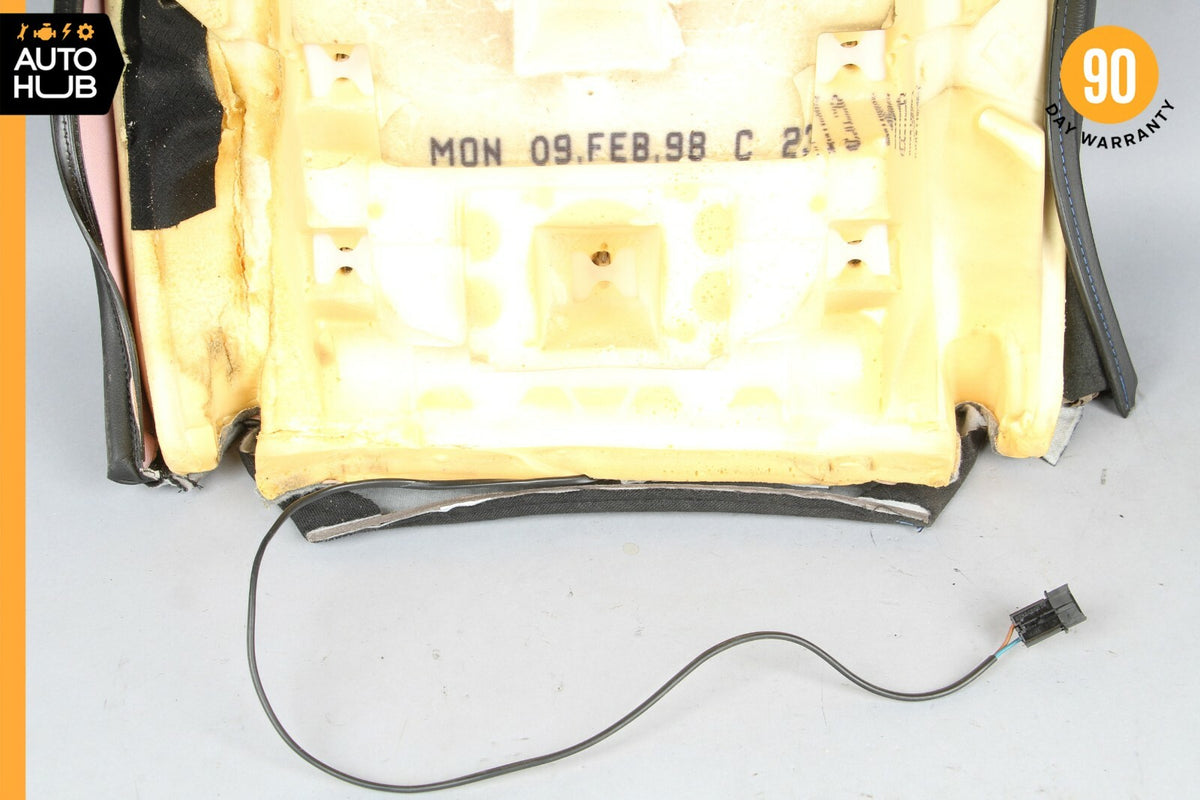 97-00 Mercedes R170 SLK230 Left or Right Top Upper Seat Cushion Red Black OEM - photo 11