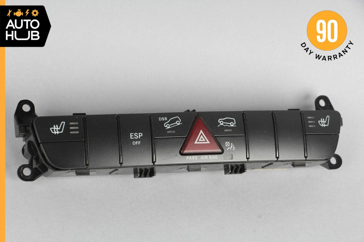 06-12 Mercedes W164 ML320 GL450 Dash Hazard Heated Seats ESP Control Panel OEM - photo 1