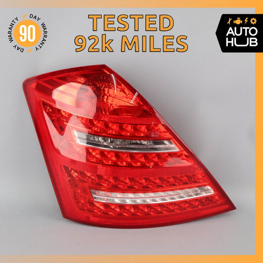 10-13 Mercedes W221 S400 S550 S350 Left Driver Side Tail Light Lamp OEM 92k - photo 1