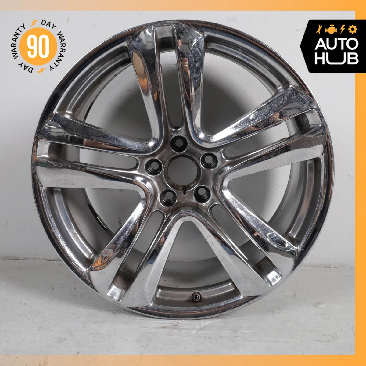 Bentley Continental GT GTC 9.5 x 20 20" Wheel Rim Chrome 3W0601025DC OEM - photo 1
