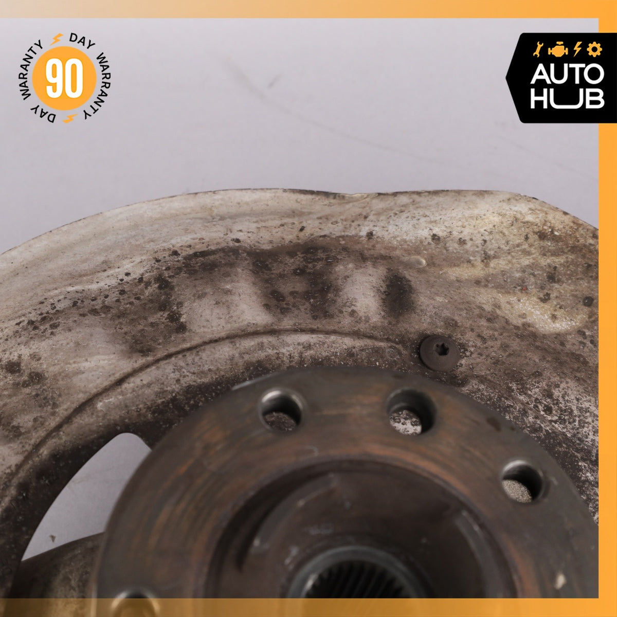 11-18 Porsche Cayenne 958 Front Left Knuckle Spindle 7P0615311B OEM - photo 3